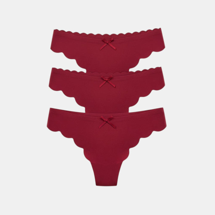Pack 12 tangas mujer sin costuras, ropa interior cómoda y discreta para uso diario. Lencería elástica y suave.