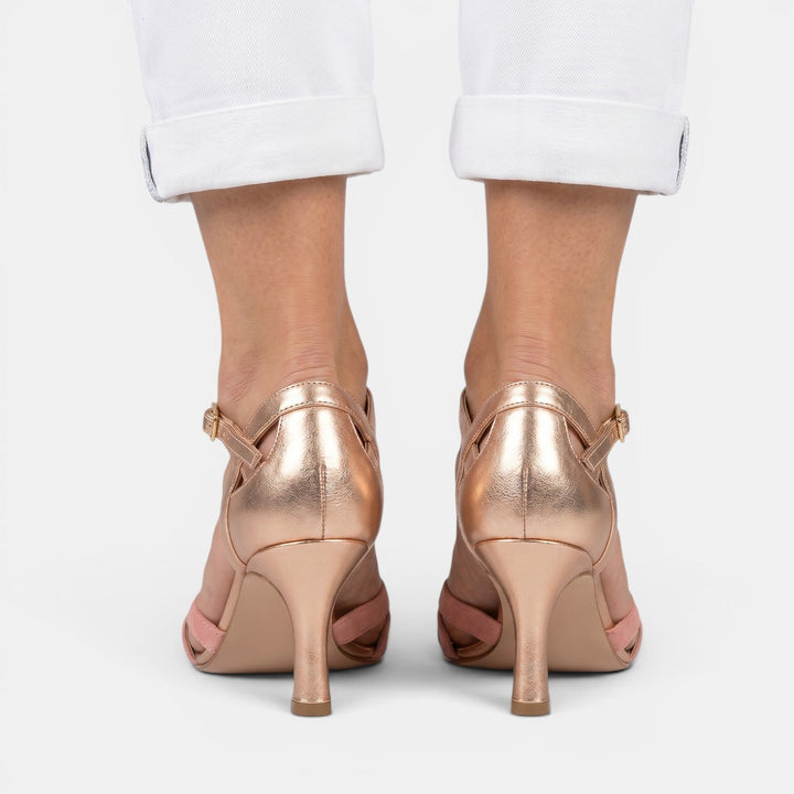 Sandalias mujer con plantilla cómoda y transpirable, soporte ortopédico. Calzado casual perfecto para verano.