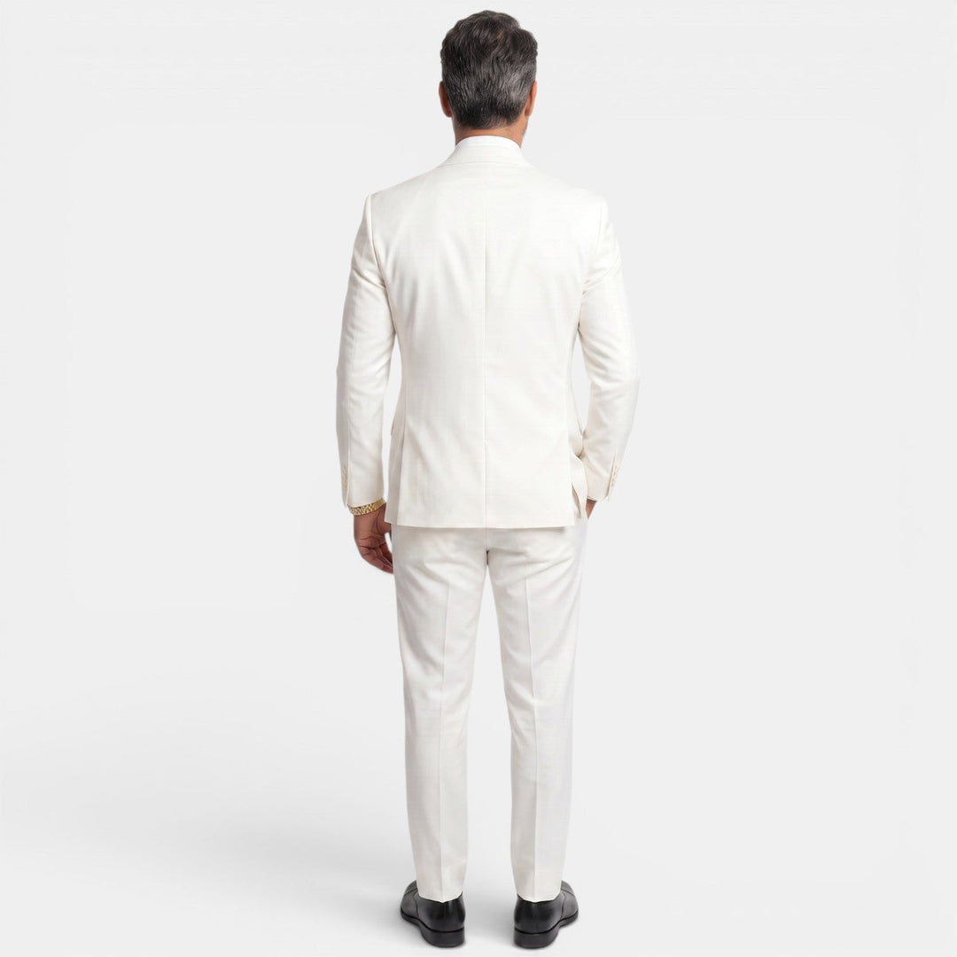 Traje de boda para hombre, estilo formal y moderno. Ideal para fiestas, celebraciones y eventos especiales.