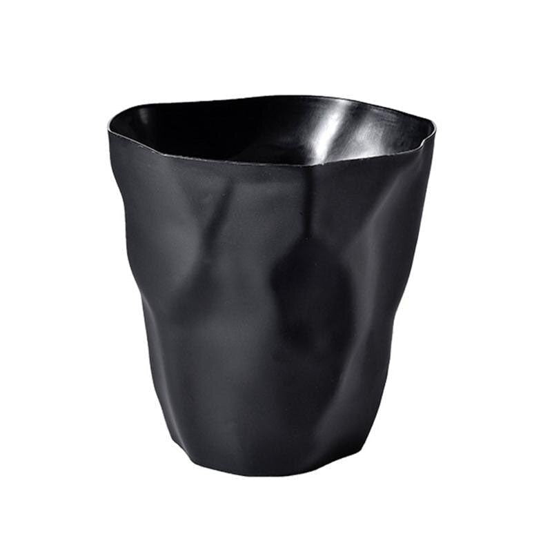 Cubo de basura pequeño para reciclaje, estilo nórdico, papelera minimalista para el hogar, baño u oficina.