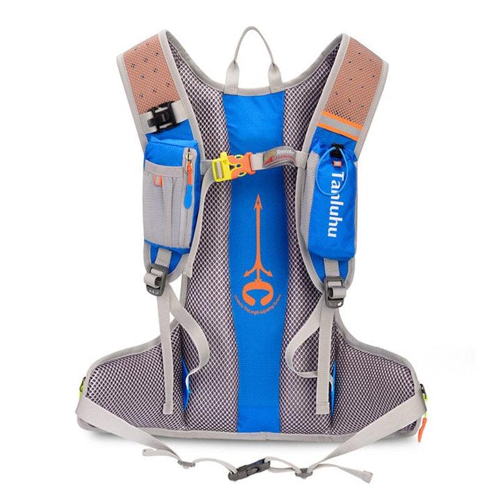 Mochila deportiva de 15L para ciclismo, senderismo y aventura, con diseño ajustable para hombres.