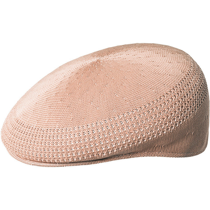Gorra Plana Ventair 504 en blanco puro, clásica y transpirable. Indispensable para el verano.