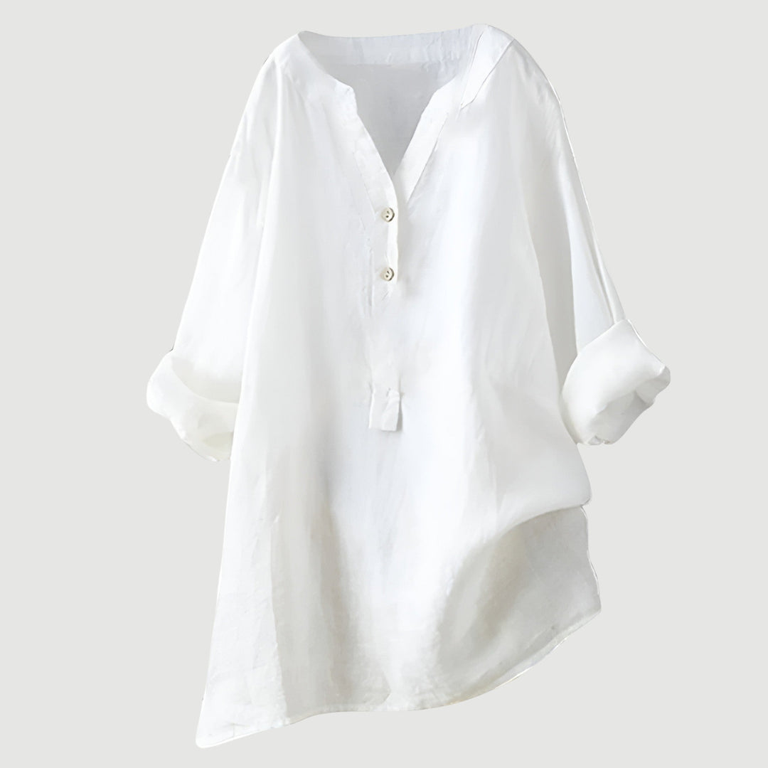 Blusa Daniela para mujer, versátil para cualquier ocasión de verano. Ligera, holgada y muy cómoda.