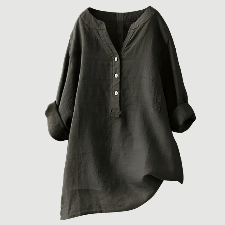 Blusa de mujer Daniela, cómoda para paseos de verano. Estilo casual, ligera y fácil de combinar.