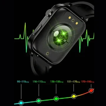 Smartwatch con monitor de glucosa, ideal para deportes y una vida activa. Tu salud, en tu muñeca.