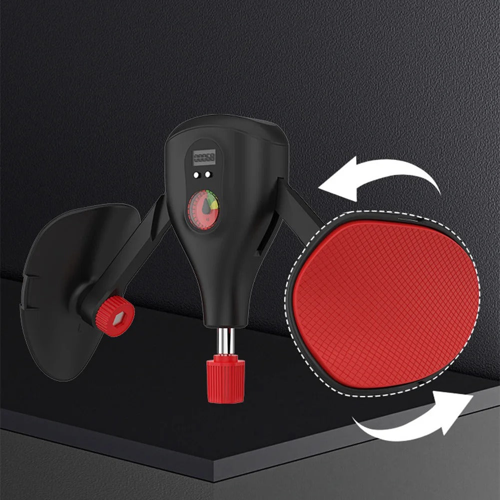 Entrenador de suelo pélvico FlexCore en detalle, mostrando resistencia ajustable.