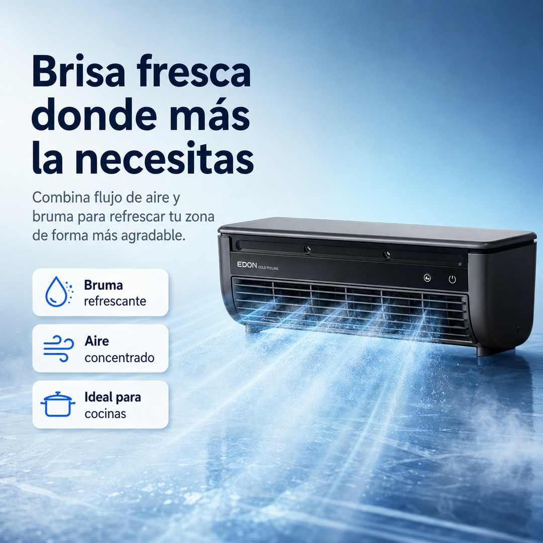 Aire acondicionado portátil USB para pared, enfriador eficiente y refrescante.
