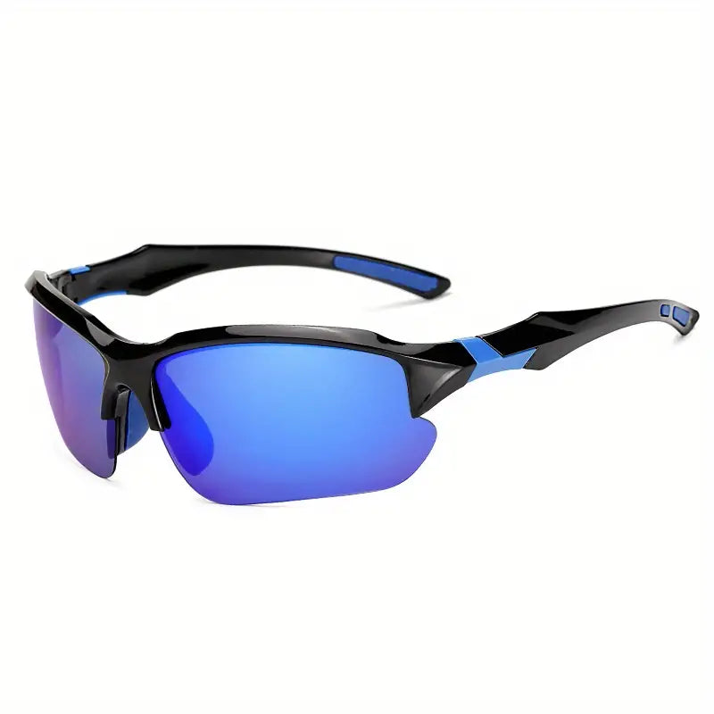 Gafas de sol polarizadas para hombres, ideales para ciclismo, running y deportes de exterior.