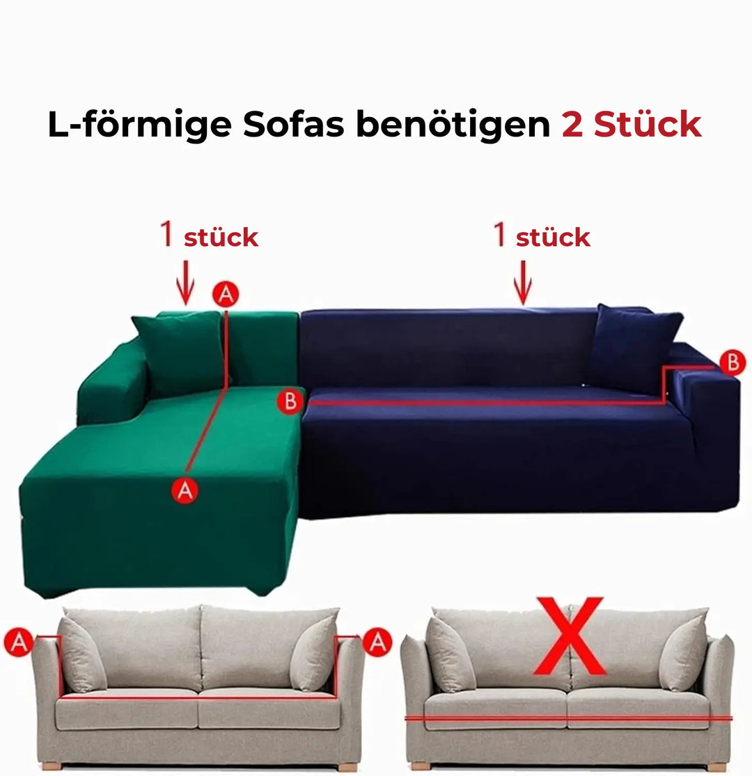 Transforma tu salón con funda de sofá de terciopelo elástico, disponible en varios colores.