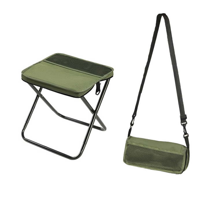 Mochila taburete compacta, ideal para eventos y excursiones. Comodidad portátil garantizada.