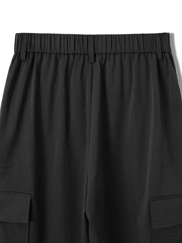Pantalones modernos mujer, diseño cargo y confort superior.