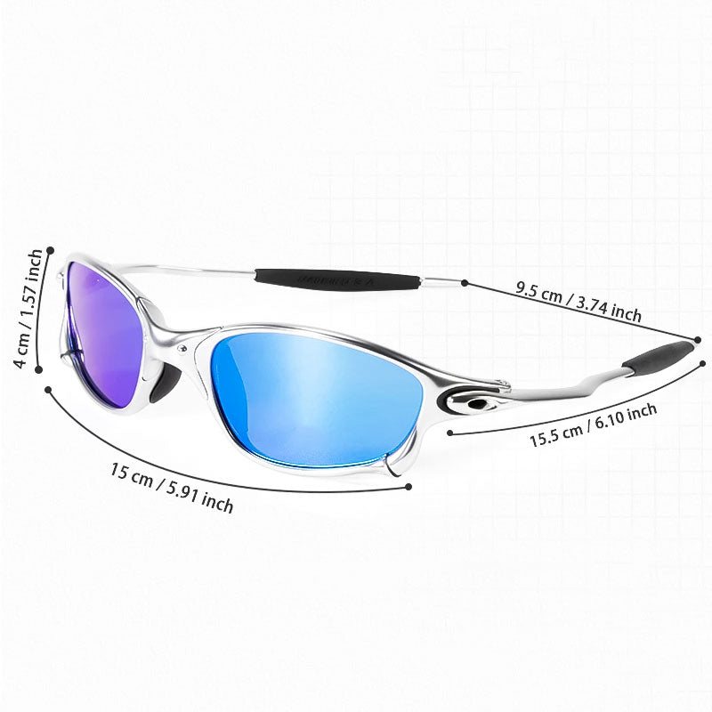 Gafas running polarizadas UV400 unisex. Perfectas para aventuras al aire libre y deportes.