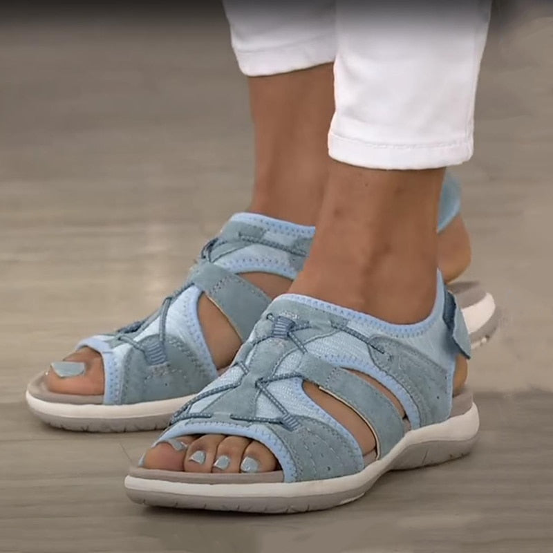 Sandalias mujer NIRVANA transpirables, frescas y ligeras; ideales para la playa y clima cálido.