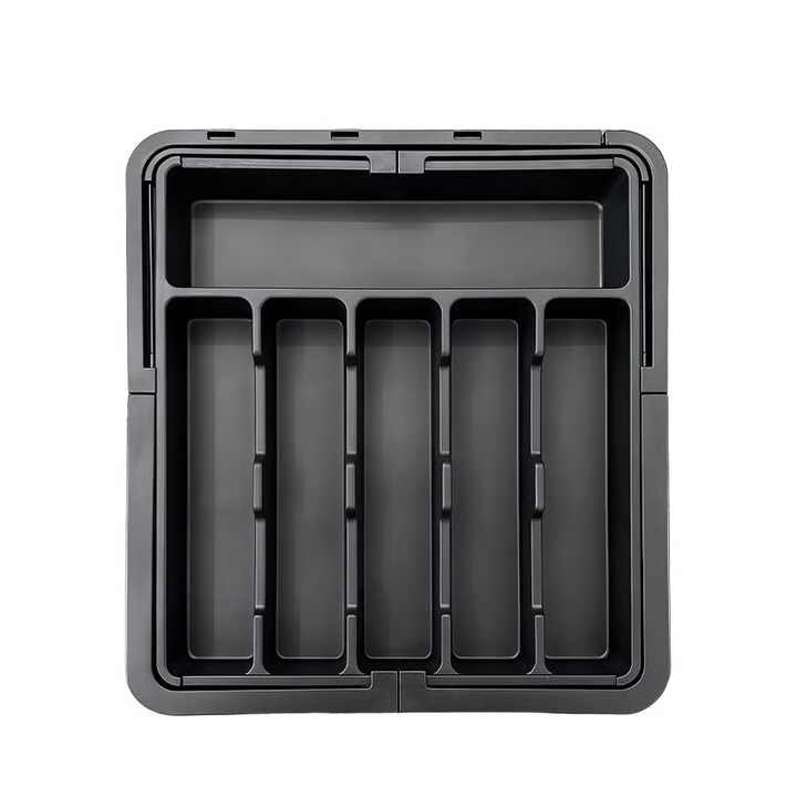 Mantén el orden en tus cajones con este organizador modular extensible y ajustable, versátil y práctico.