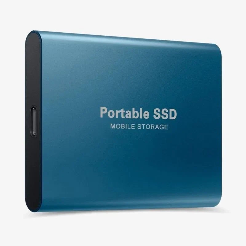 SSD externo USB 3.1 para copias de seguridad rápidas y almacenamiento de datos portátil.