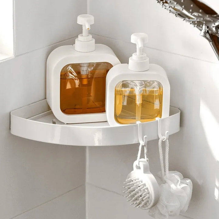 Dosificador de jabón de diseño escandinavo. Accesorio minimalista y elegante para el baño o la cocina.