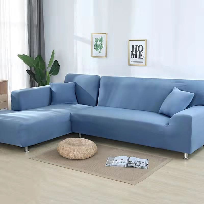 Funda de muebles elástica de terciopelo, protectora y muy elegante.