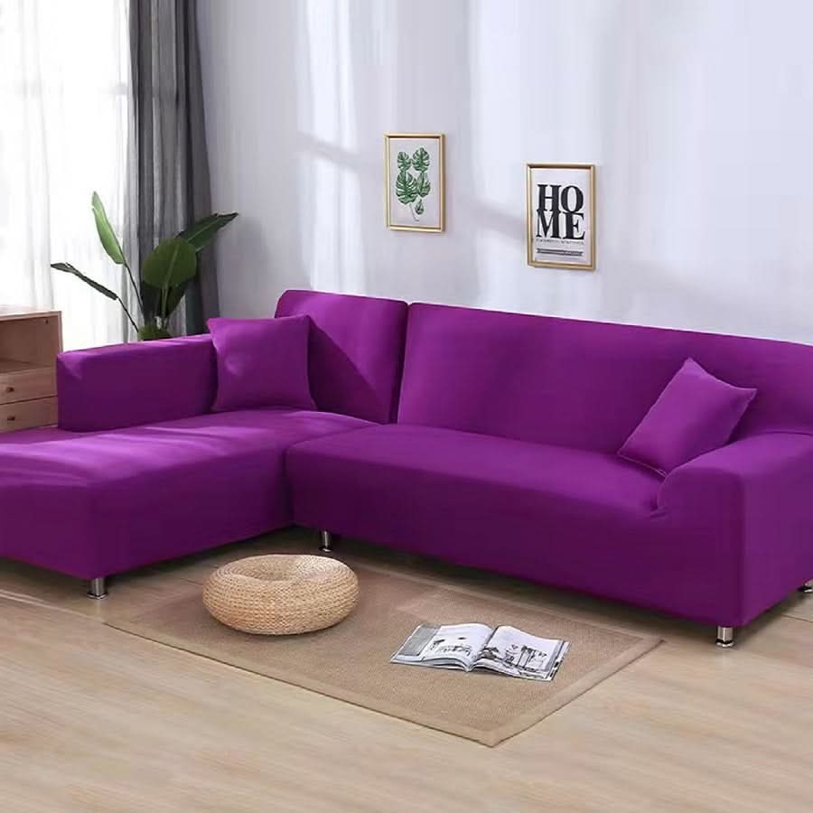 Protector elástico de terciopelo, funda de sofá antideslizante, durable para muebles.