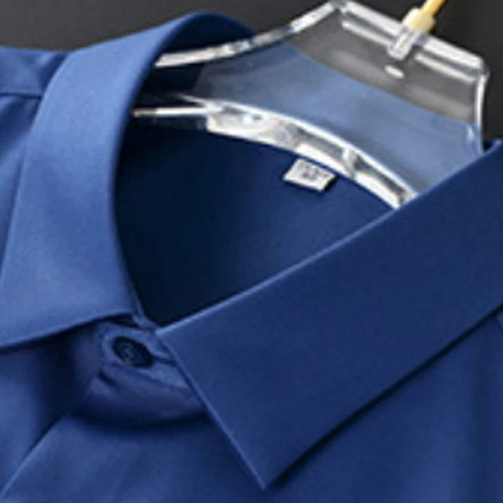 Camisa elegante para hombre, sin arrugas, ideal para cualquier ocasión y máxima comodidad.