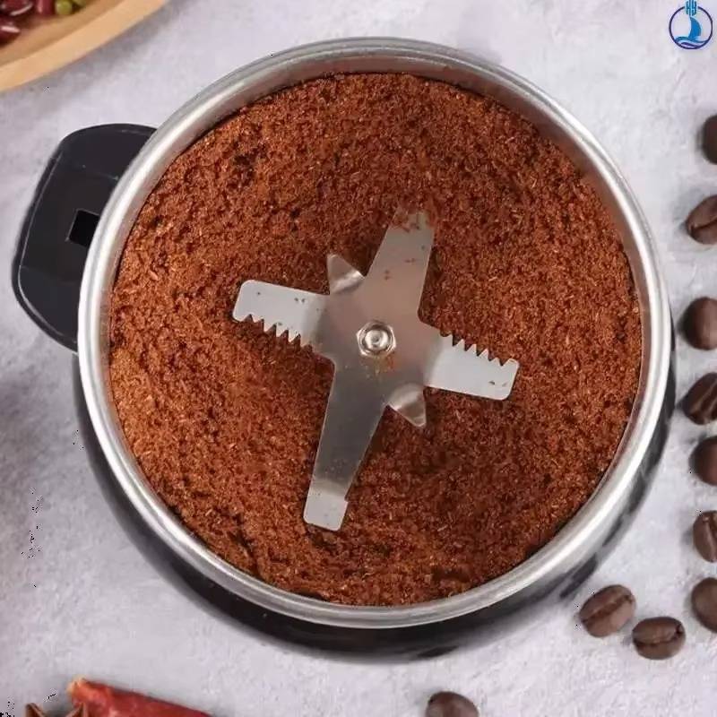 Molinillo eléctrico portátil multiuso para café en grano y especias. Disfruta de una molienda fresca en casa.