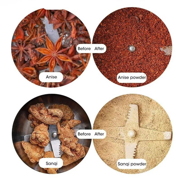 Prepara café fresco cada mañana con este molinillo eléctrico de granos. Electrodoméstico de cocina esencial.