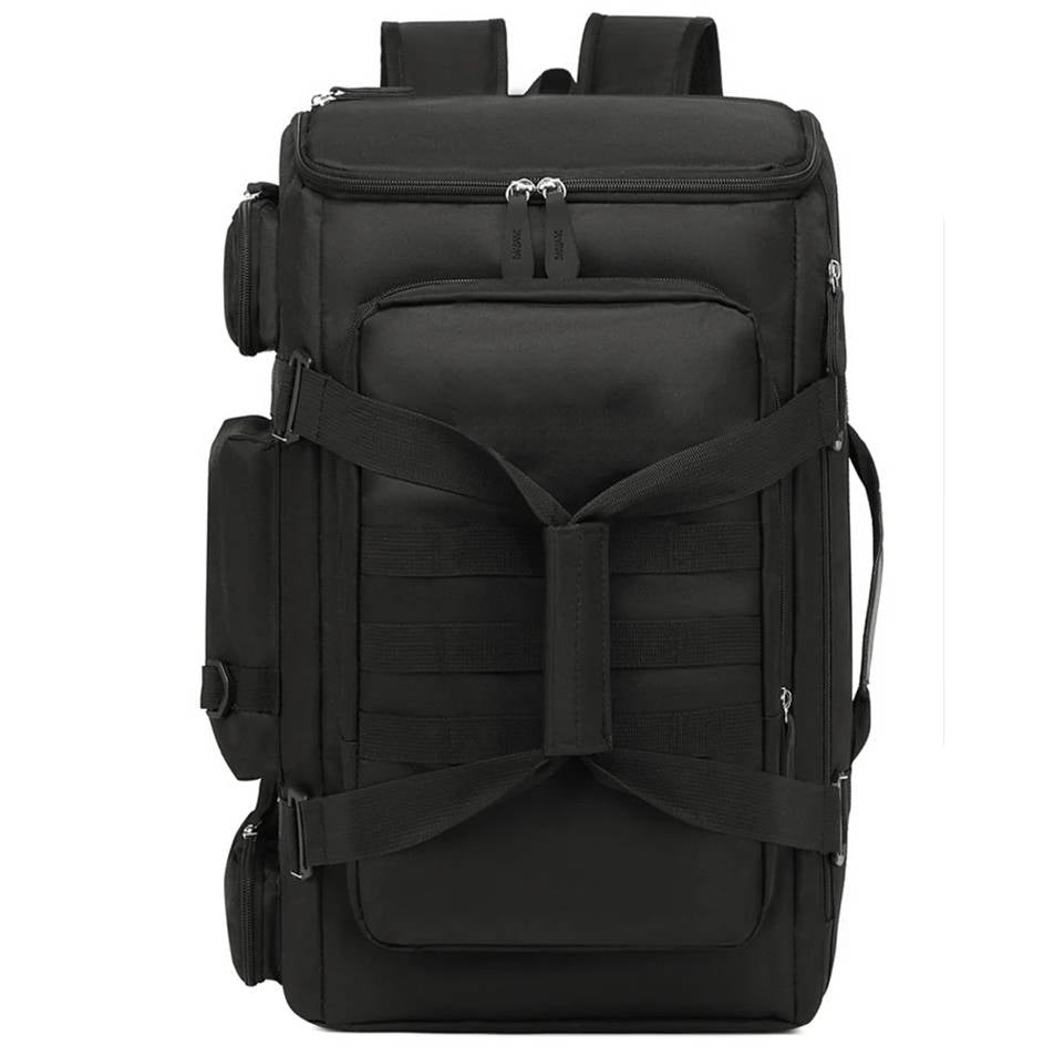 Empaca todo en esta mochila de viaje unisex con gran capacidad, organización y diseño moderno.