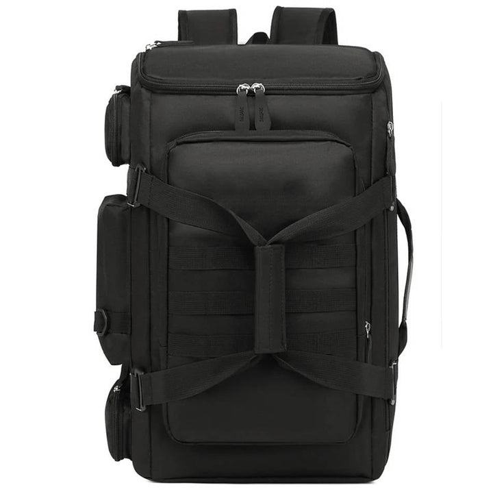 Empaca todo en esta mochila de viaje unisex con gran capacidad, organización y diseño moderno.