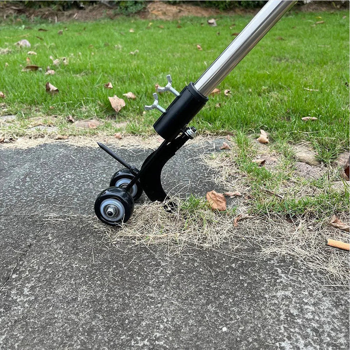 Extractor manual de malas hierbas ajustable para grietas de jardín. Herramienta ergonómica para desmalezar patios.