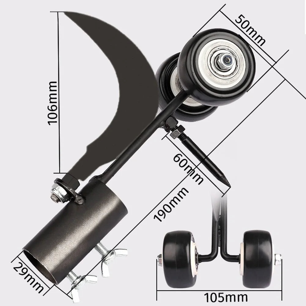 Herramienta extractor de malas hierbas de grietas, ajustable para jardinería. Desmalezador manual preciso.