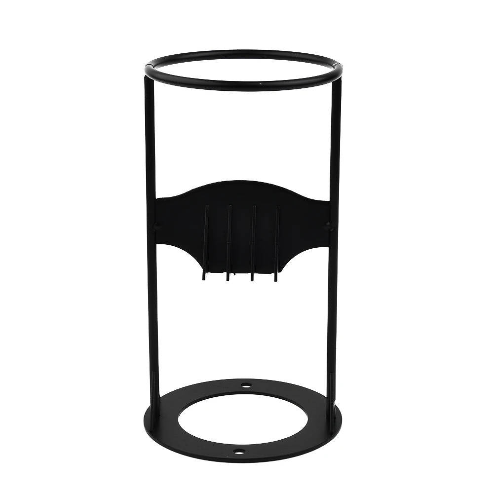 Divisor de leña de hierro fundido con diseño seguro. Herramienta manual para corte de madera.