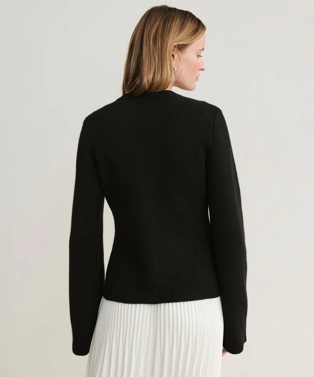 Chaqueta de lana versátil para mujer, de punto, cálida y cómoda, para invierno.