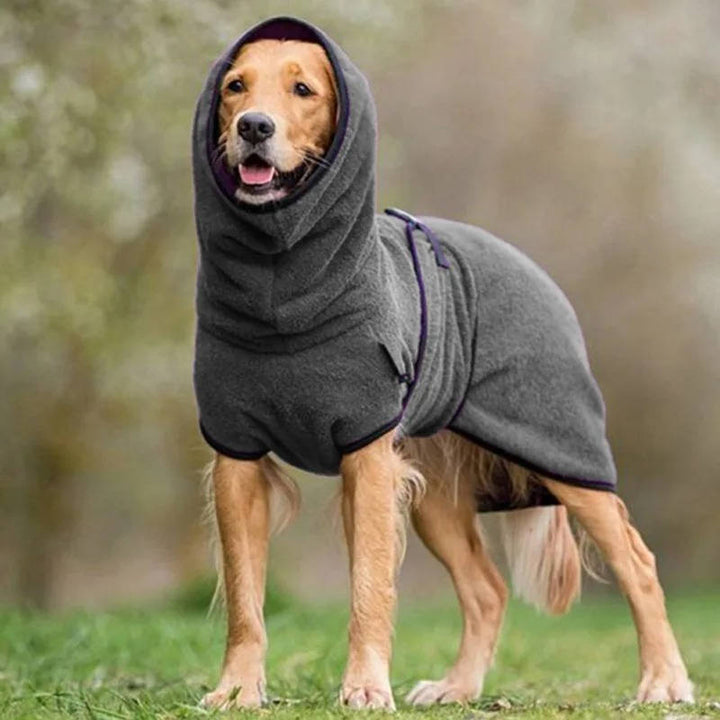 Chubasquero impermeable para perro de invierno, protege del frío y lluvia, con bandas reflectantes.