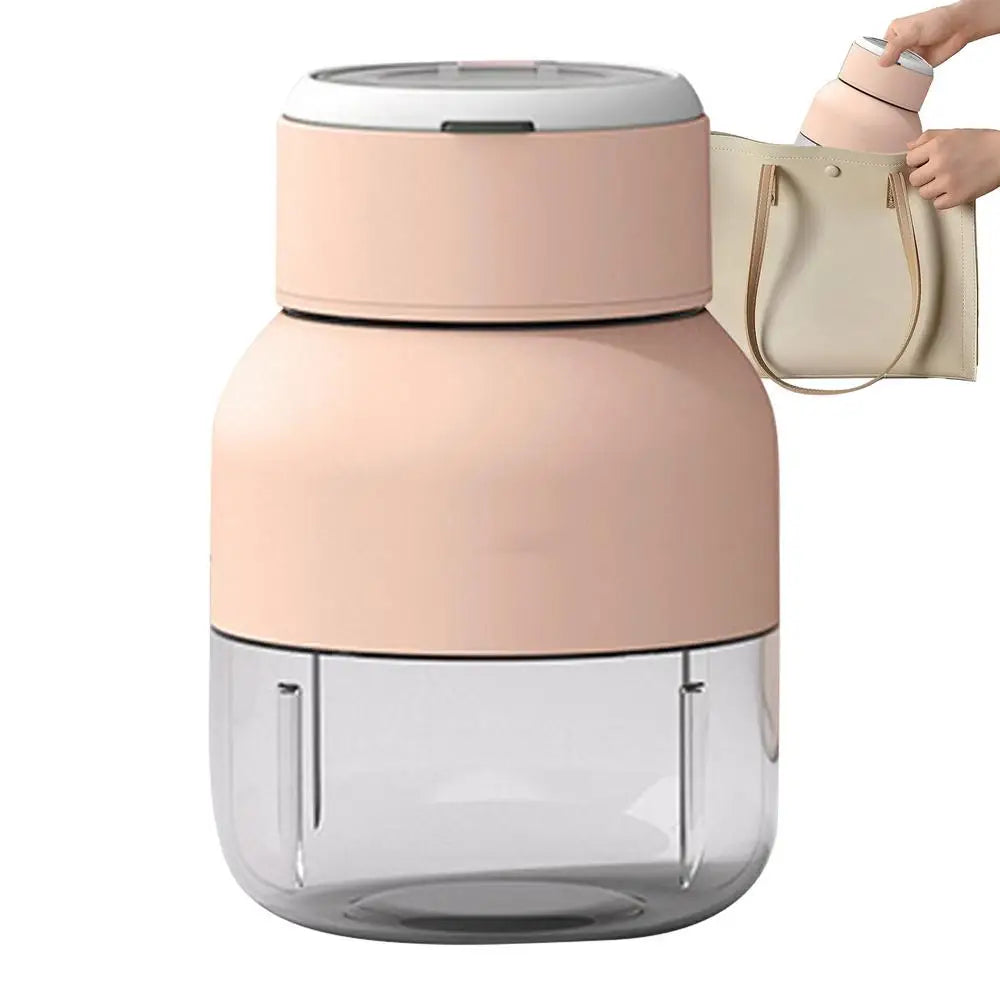 Mezclador de jugos portátil para uso en el hogar, prepara fácilmente batidos, smoothies y zumos naturales.