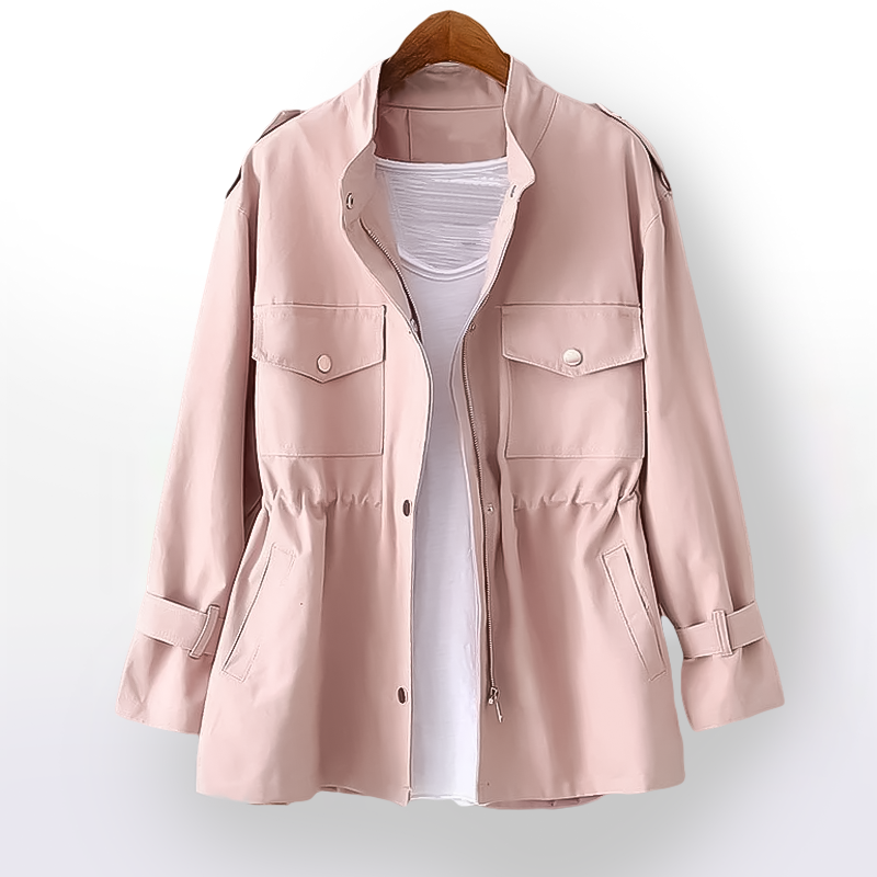 Chaqueta de otoño para mujer, estilo sofisticado y versátil. Perfecta para moda femenina y ropa de oficina.