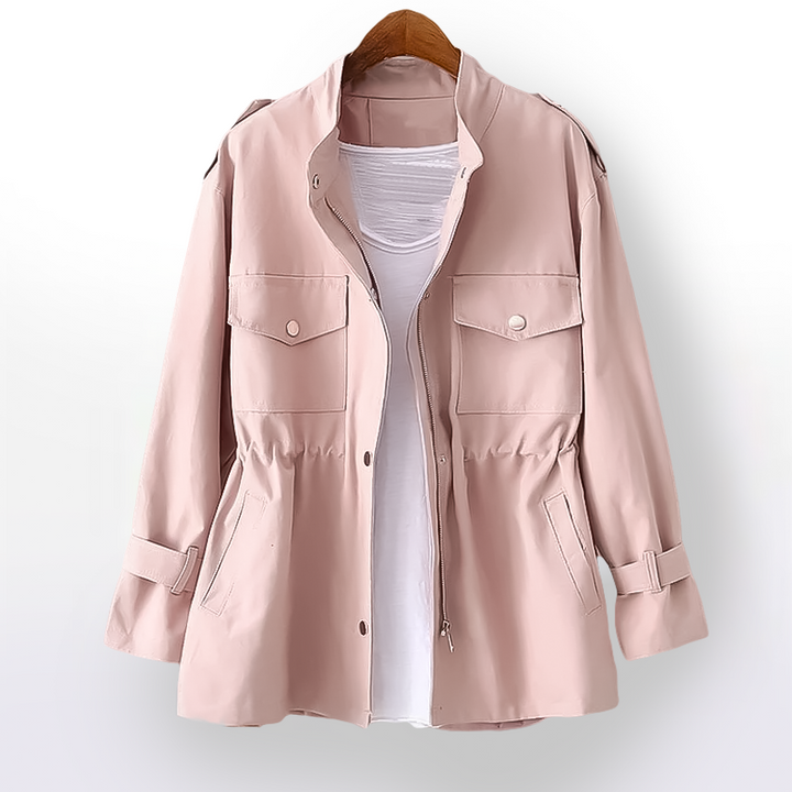 Chaqueta de otoño para mujer, estilo sofisticado y versátil. Perfecta para moda femenina y ropa de oficina.