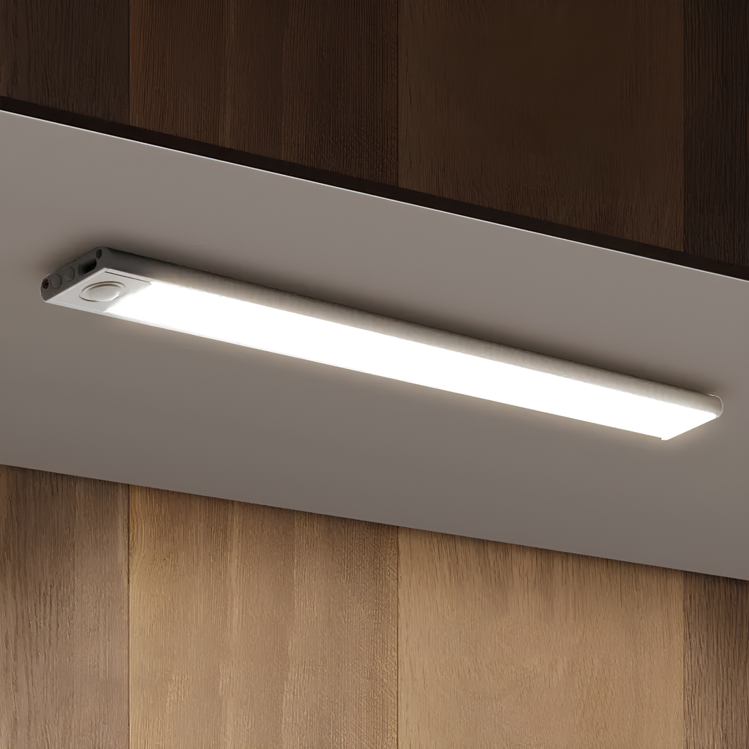 Lámpara LED inalámbrica, magnética, con sensor de movimiento, para iluminación rápida.