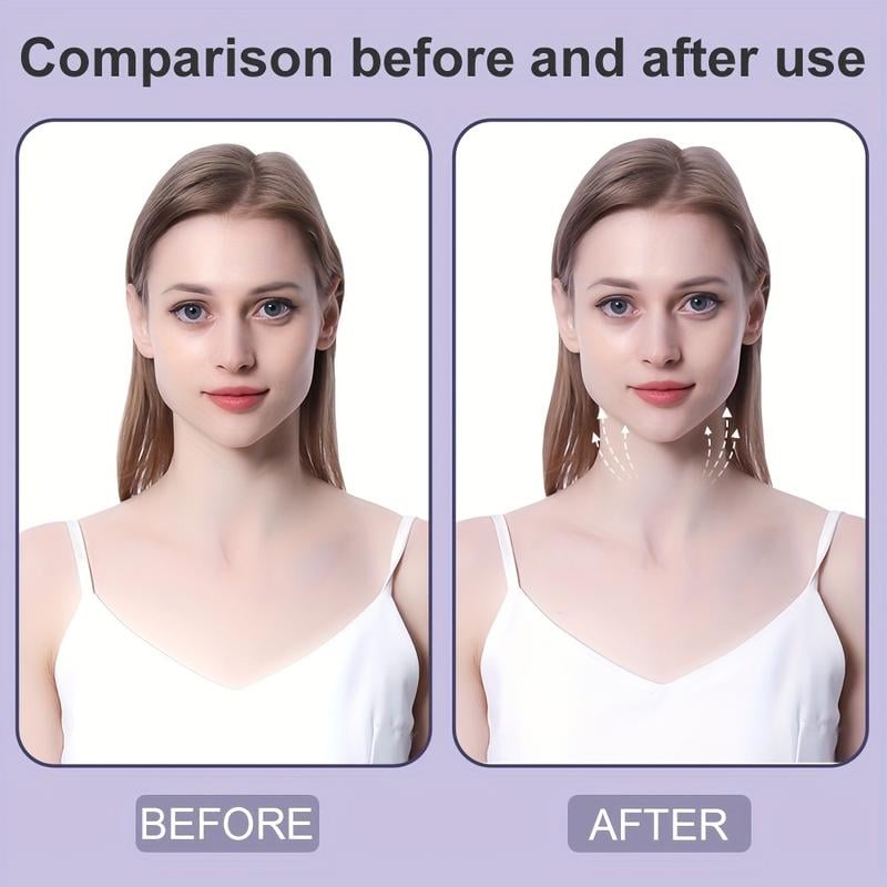 Cinta antiedad discreta para cuello y escote. Logra un lifting visible y reduce arrugas al instante. Cosmética.