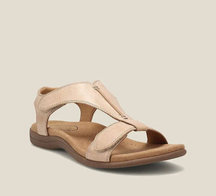 Sandalias ortopédicas Teresa para mujer: calzado de confort, ligero y ajustable con soporte para el arco.