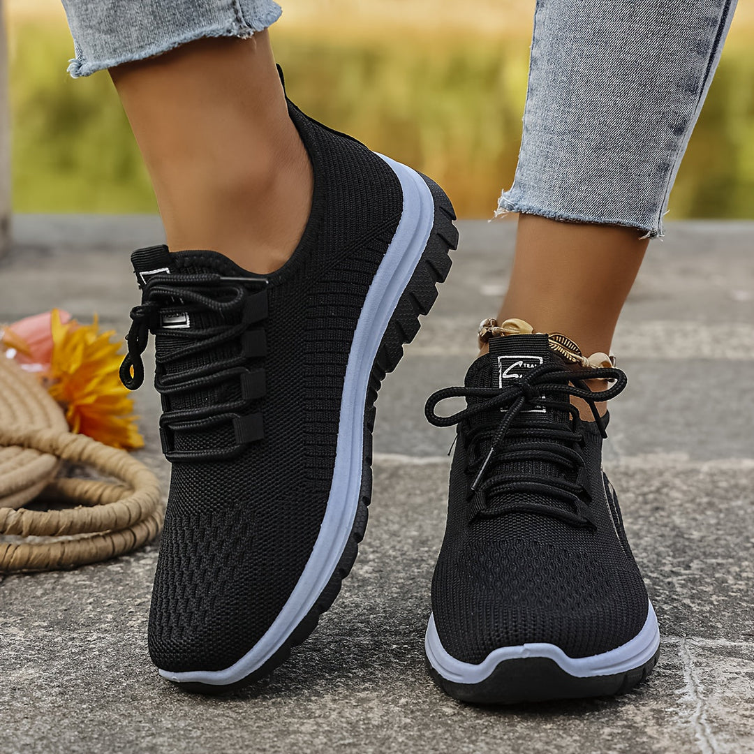 Zapatillas mujer para pies hinchados, ortopédicas con horma ancha y material transpirable.