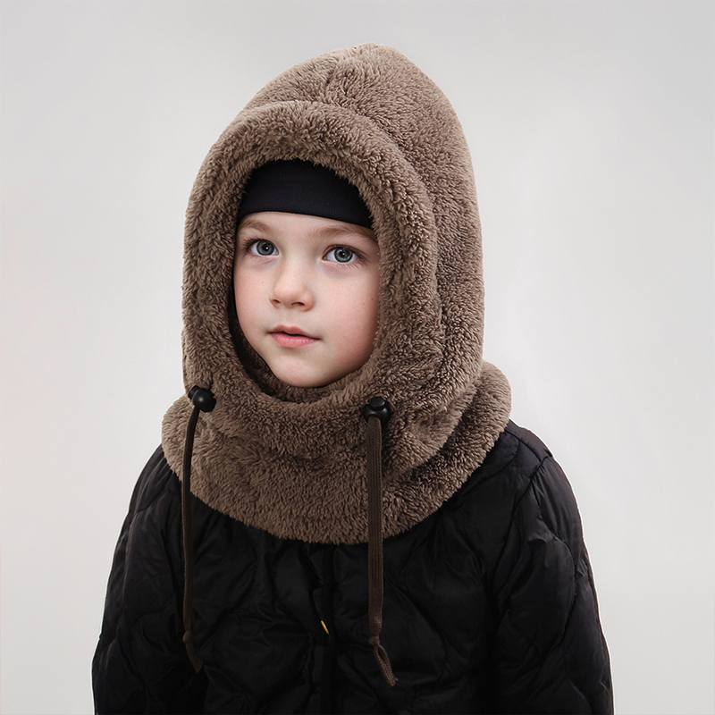 Gorro calentador de invierno para niños, diseño multifuncional para cabeza y cuello.