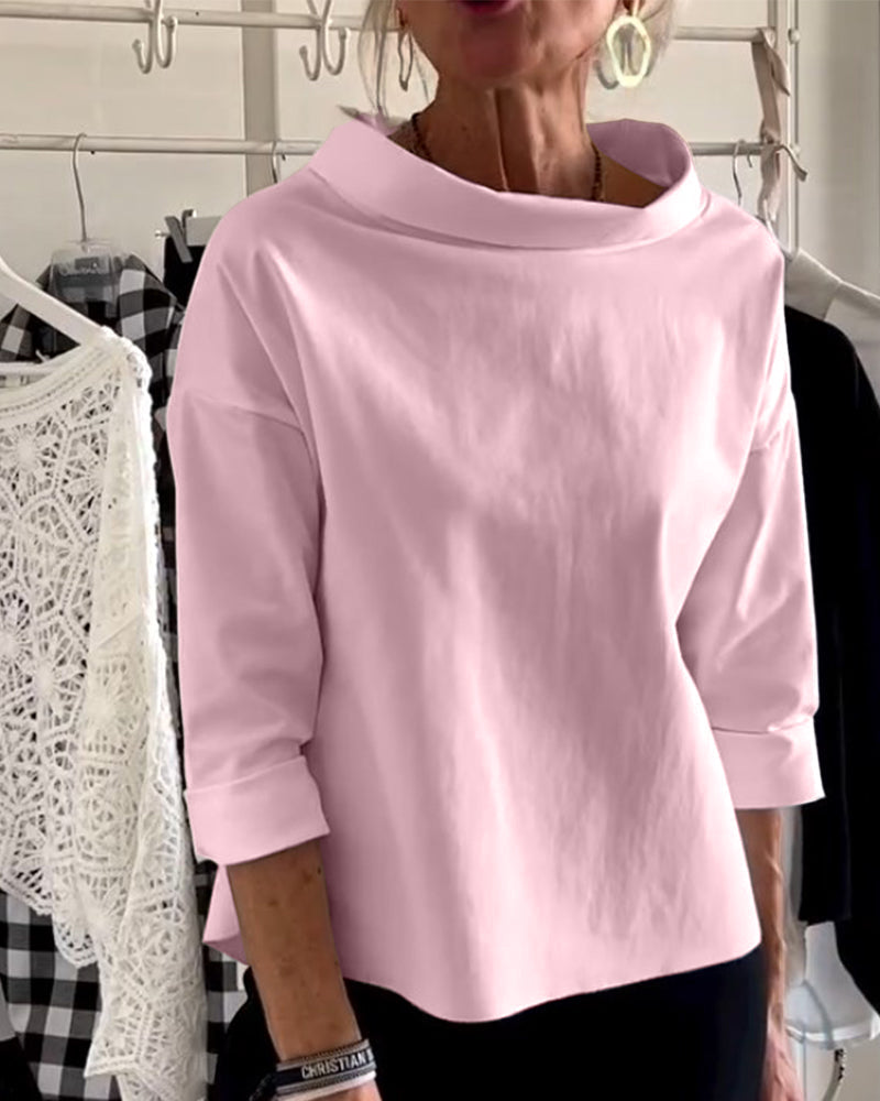 Blusa mujer para oficina o eventos casuales. Camisa elegante y atemporal. Top femenino.
