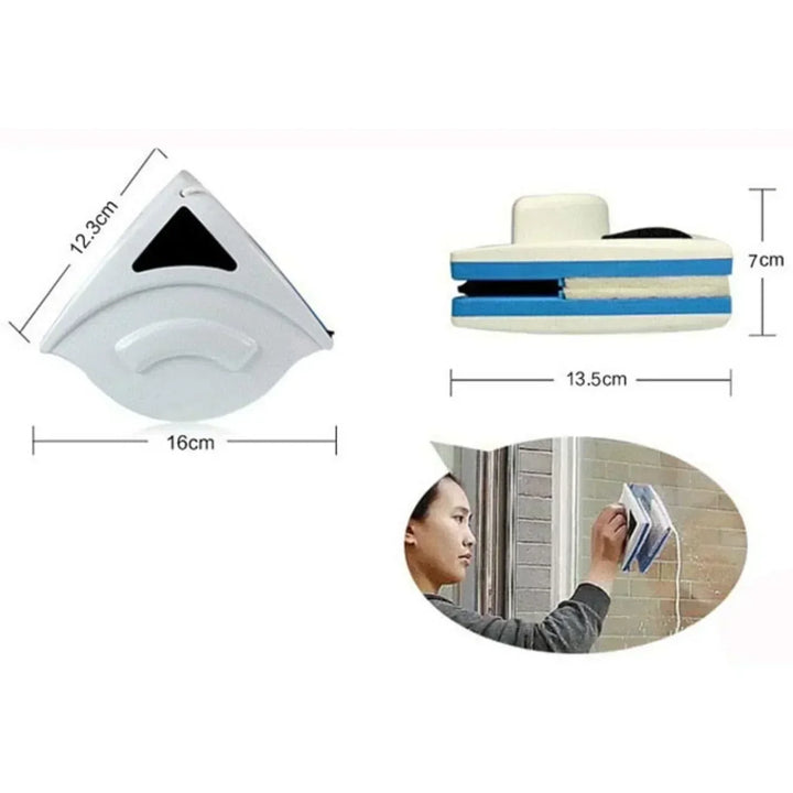 Limpiaventanas magnético para cristales 3-8mm, dispositivo de limpieza doble cara para el hogar.