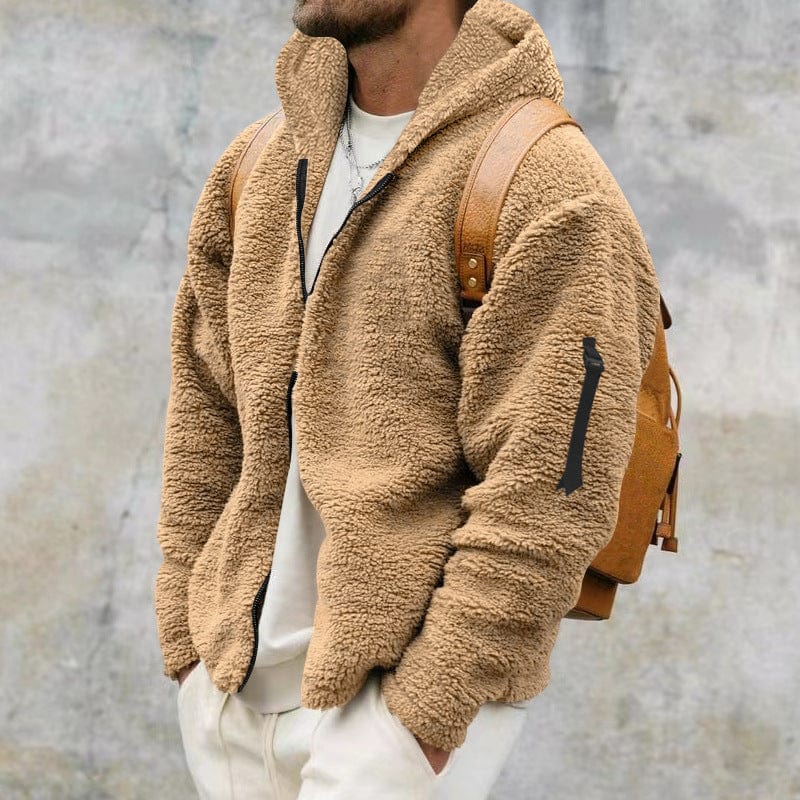 Chaqueta casual con capucha para hombre, proporciona calidez duradera y máximo confort en invierno.