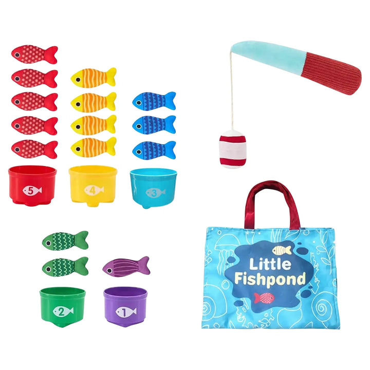 Juguete de pesca magnético para niños, estimula creatividad y aprendizaje. Ideal para diversión infantil.