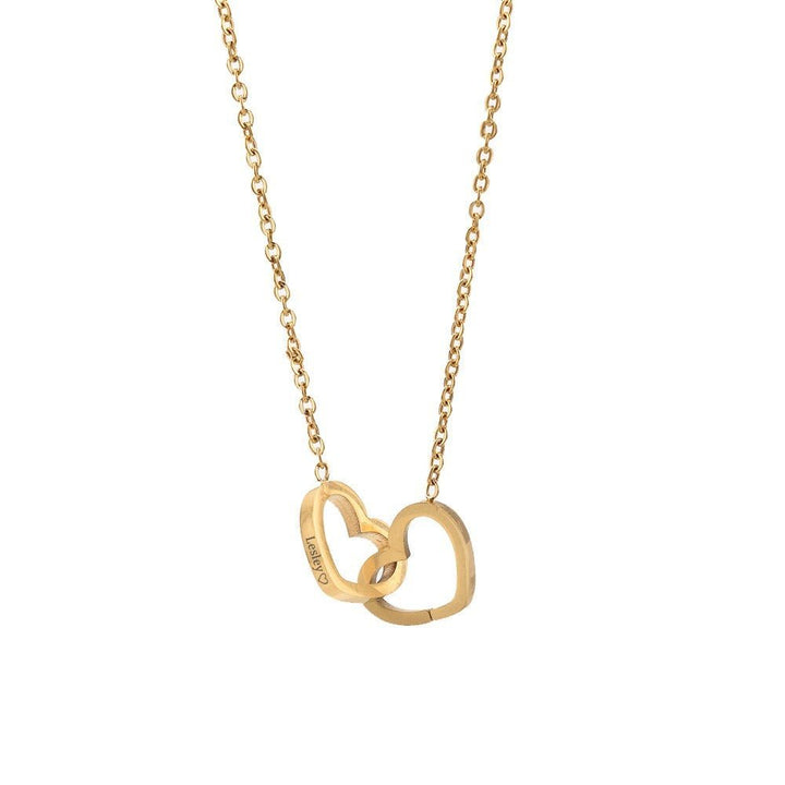 Caja de regalo: rosa eterna y collar personalizado, accesorios para damas.
