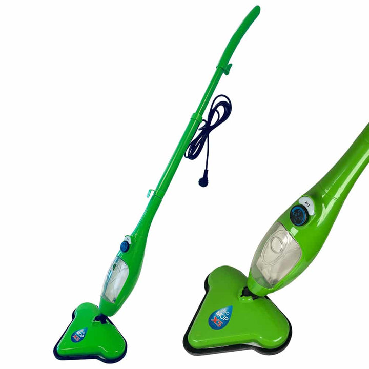 Accesorios de la mopa de vapor H2O X5, mostrando su versatilidad para limpiar y desinfectar todas las superficies.