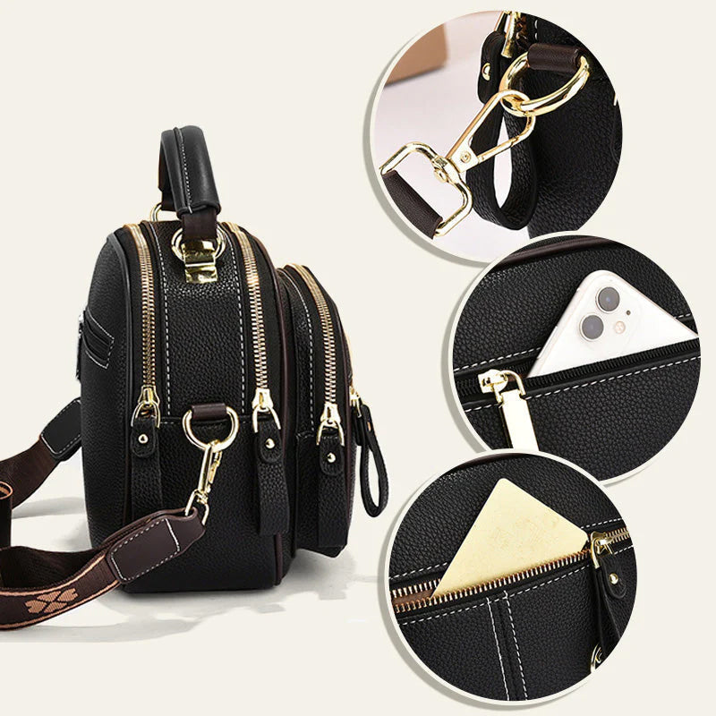 Bolso cruzado versátil para damas, perfecto para combinar con cualquier atuendo.