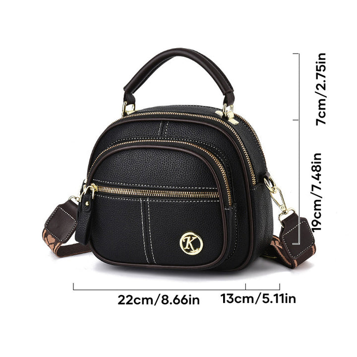 Bolso de mujer bandolera, diseño elegante y práctico para el uso diario.