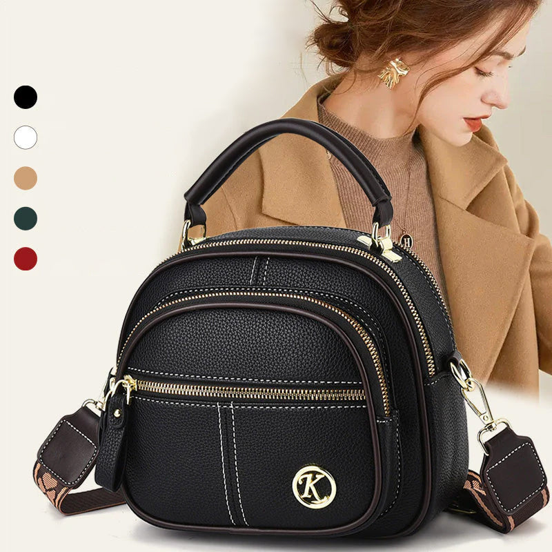 Bolso de mujer estilo cruzado, correa ajustable. Práctico y a la moda.