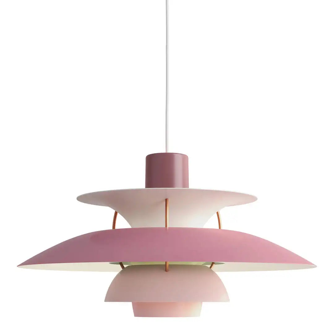 Diseño único de lámpara LED regulable para iluminación de sala moderna.